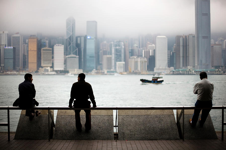 Hong Kong Skyline #1 Photograph by Afton Almaraz