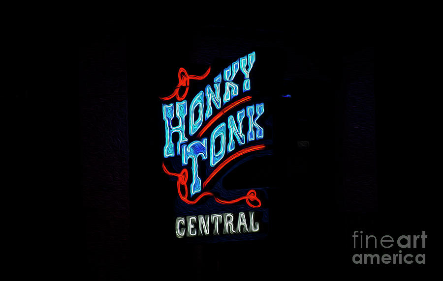 Honky Tonk Central #2 Photograph by David Bearden
