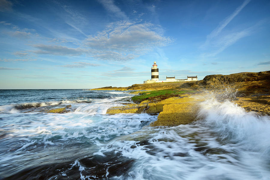 Hook Lighthouse, Ireland #1 Digital Art by Francesco Carovillano