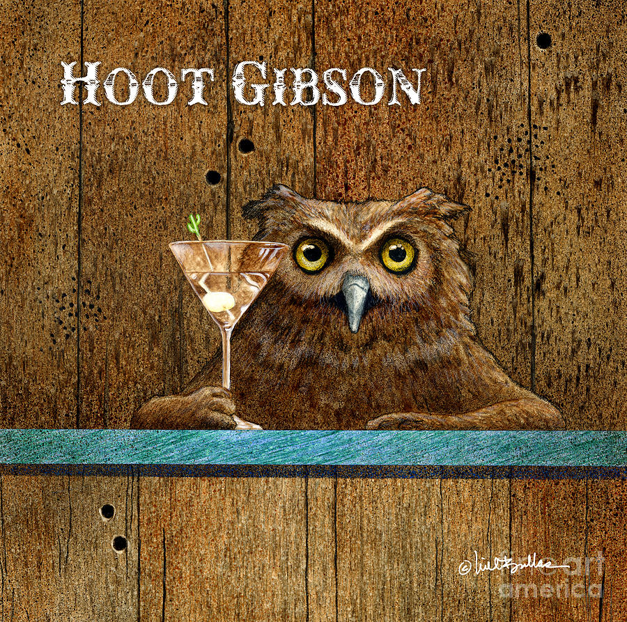Hoot Gibson... #4 Painting by Will Bullas