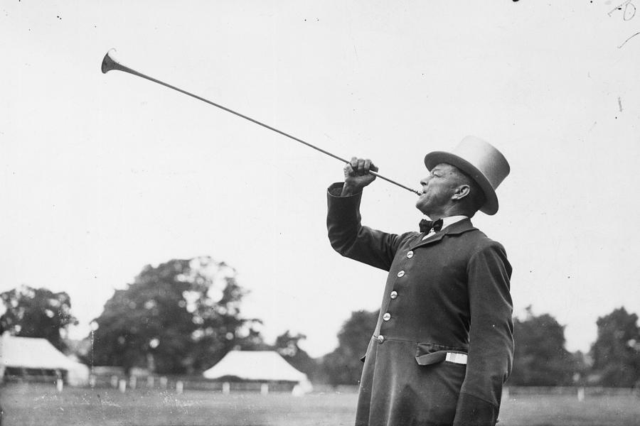Horn Blower #1 Photograph by J. A. Hampton