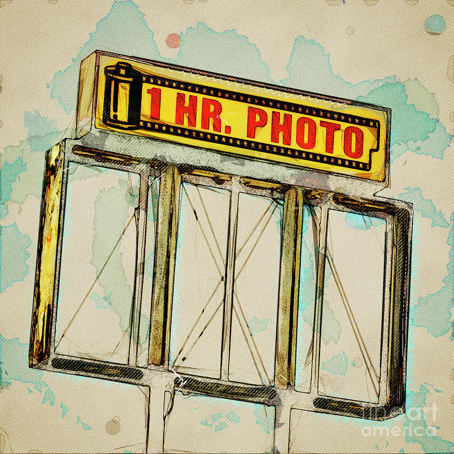 1 Hour Photo Photograph by Lenore Locken