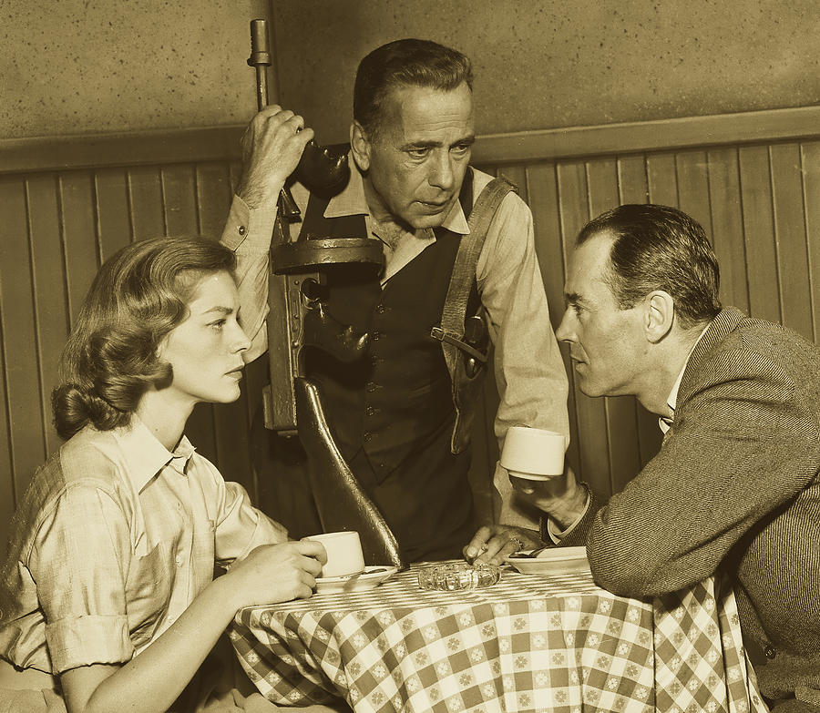 Humphrey Bogart Photograph - Humphry Bogart, Lauren Bacall, And Henry Fonda #1 by Mountain Dreams