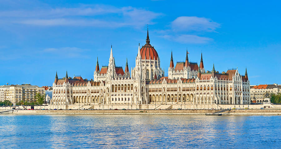 Architecture Photograph - Hungarian Parliament Building #1 by Jan Wlodarczyk