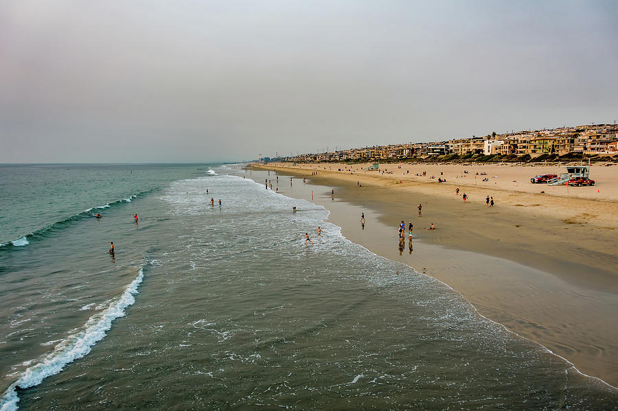 Huntington Beach Scenes And Surroundings In November #1 Photograph by Alex Grichenko