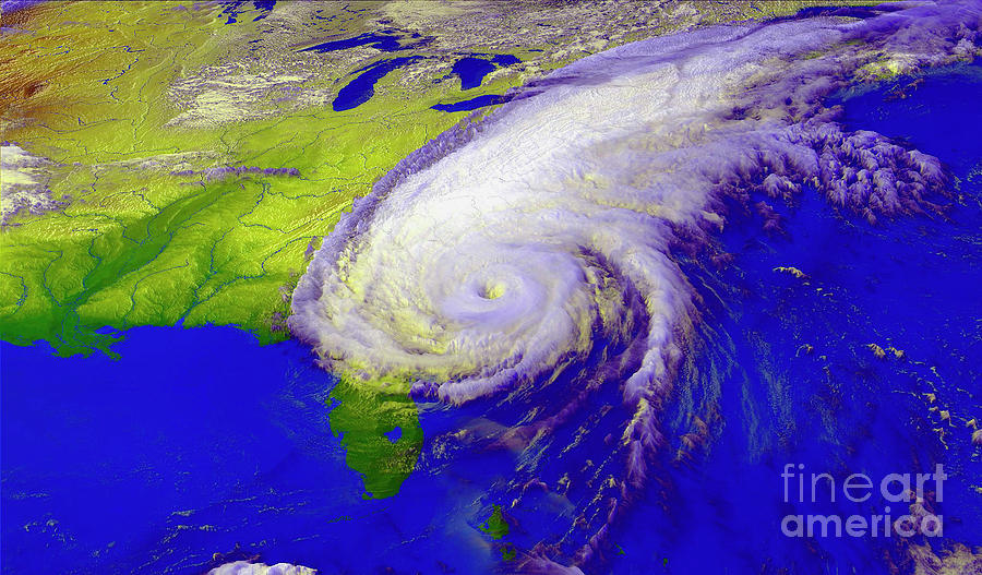 Hurricane Floyd #1 Photograph by Nasa/goddard Space Flight Center/science Photo Library