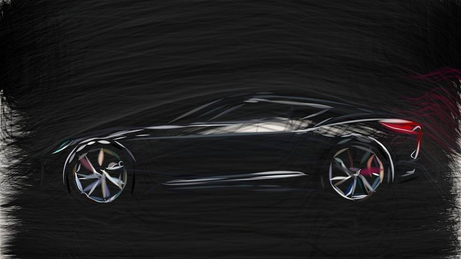 Hyundai HND 9 Draw #2 Digital Art by CarsToon Concept