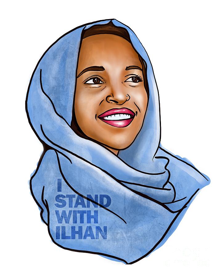 I STAND WITH ILHAN by HD Connelly I STAND WITH ILHAN by HD Connelly