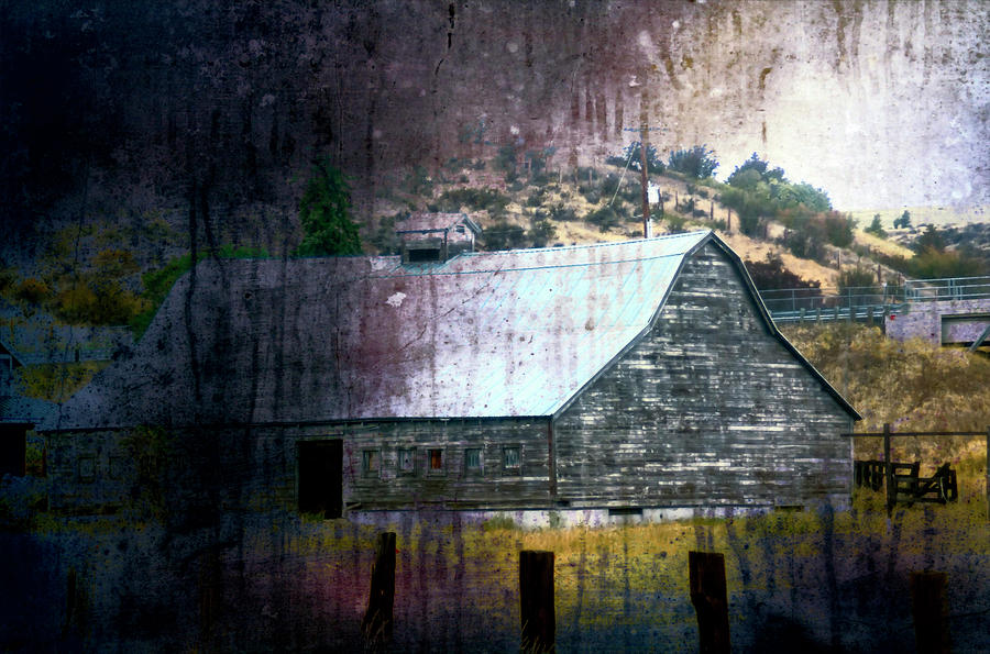 I90 Barn 2 #1 Digital Art by Cathy Anderson