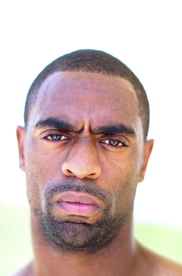 Iaaf Day In The Life With Tyson Gay #1 Photograph by Al Bello