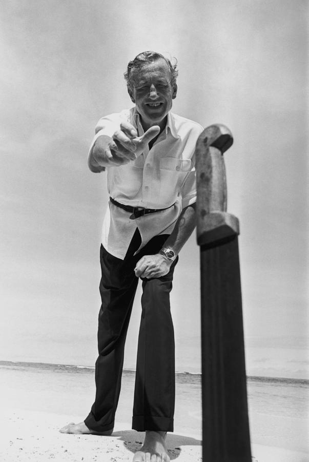 Goldeneye Photograph - Ian Fleming #1 by Harry Benson