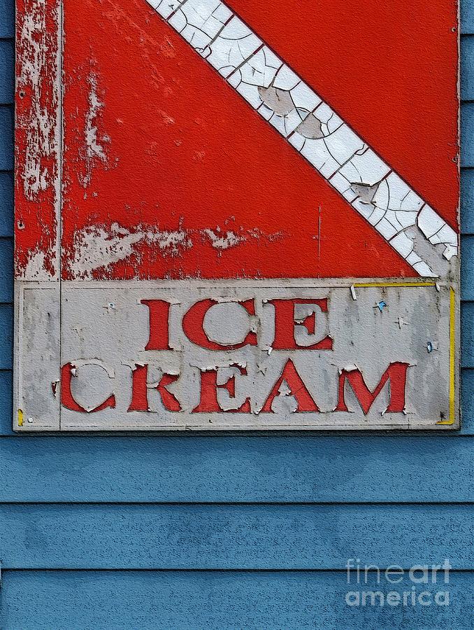 Ice Cream #1 Photograph by Diana Rajala