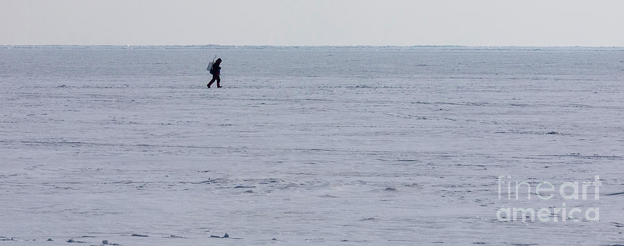 Ice Fishing On Lake St Clair #1 Photograph by Science Photo Library Ice Fishing On Lake St Clair #1 Photograph by Science Photo Library