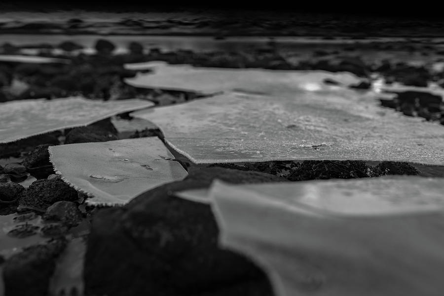 Ice layer on the seafloor by Kai Mueller Ice layer on the seafloor by Kai Mueller