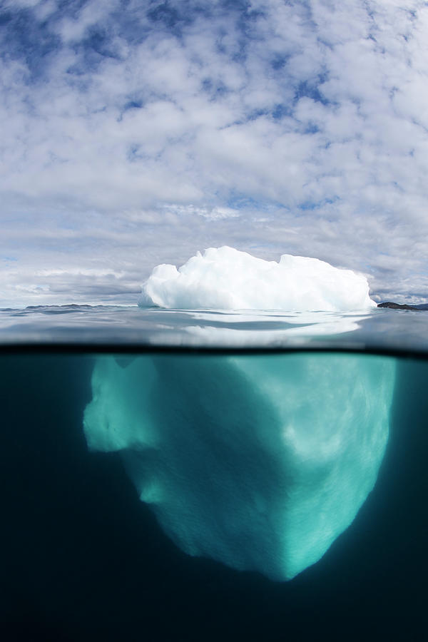 Icebergs, Disko Bay, Greenland #1 Photograph by Paul Souders