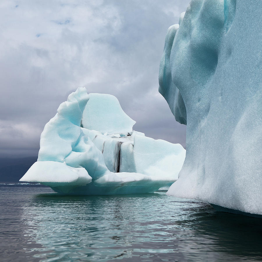 Icebergs On Glacial Lagoon #1 Photograph by Arctic-images