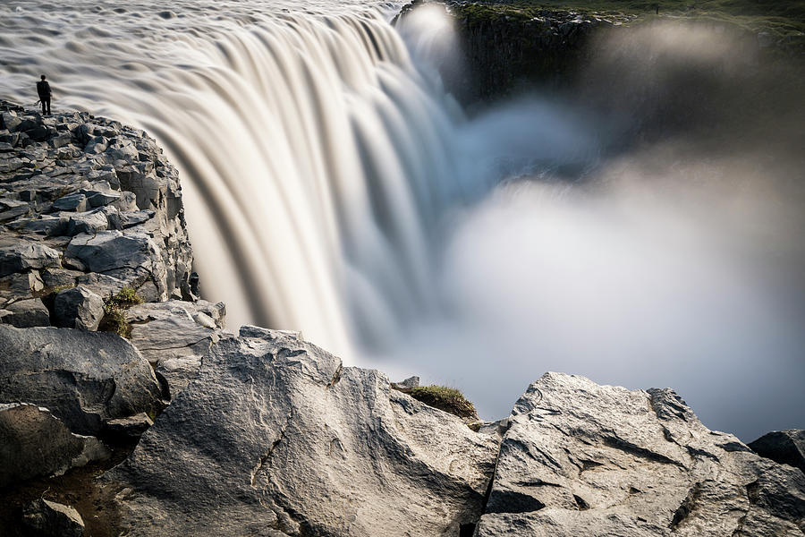 Iceland, Dettifoss Waterfall #1 Digital Art by Jan Miracky