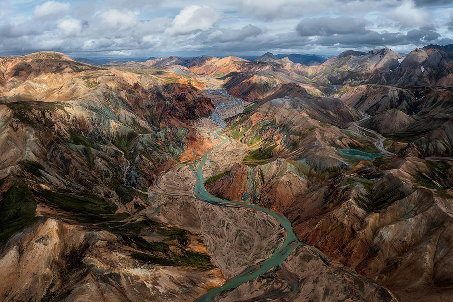 Landscape Photograph - Icelandic River #1 by James Bian