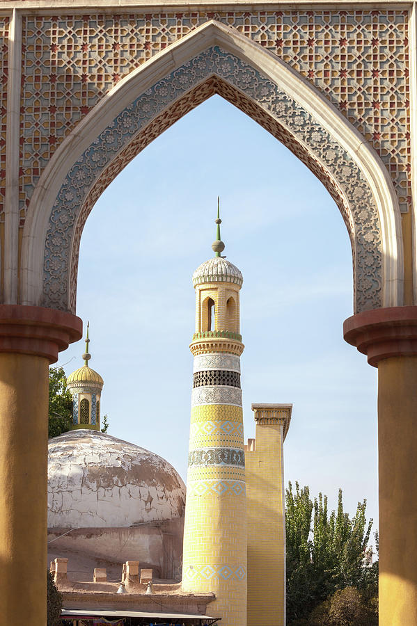 Id Kah Mosque In Kashgar, Xinjiang #1 Photograph by Matteo Colombo