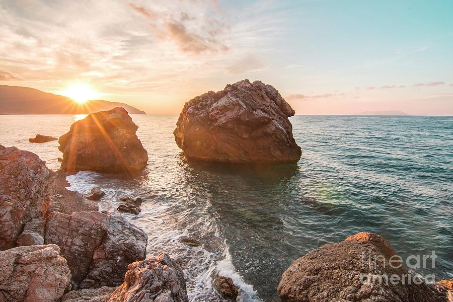 Idyllic landscape natural scenery at sunset Photograph by Fabio Scrima ...