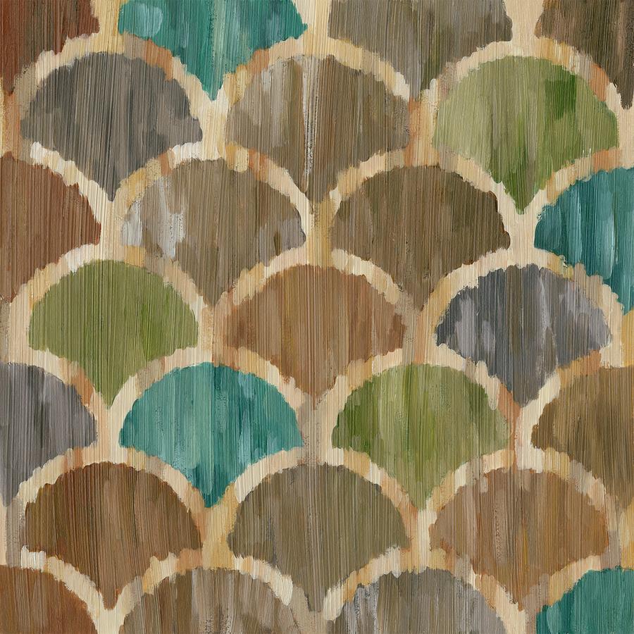 Pattern Painting - Ikat Symmetry I #1 by Chariklia Zarris