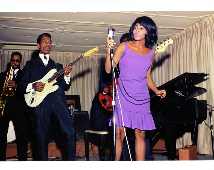 Ike & Tina Turner Revue Perform Photograph by Michael Ochs Archives