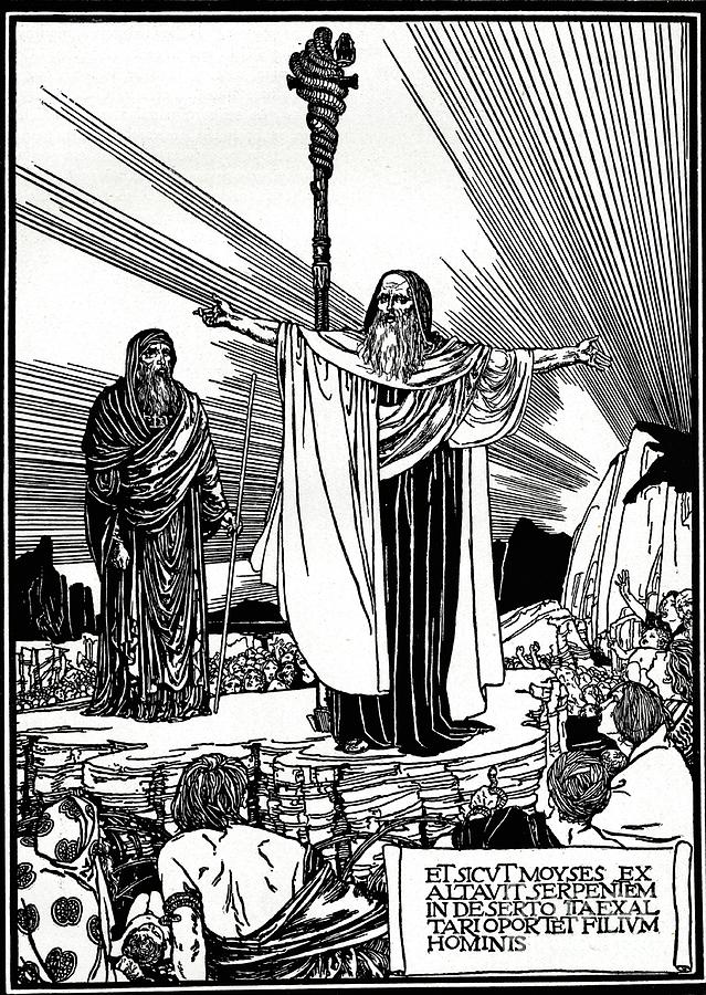 Illustration For The Altar Book #1 Drawing by Print Collector