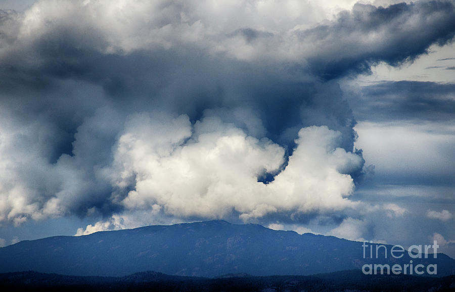 Mountain Photograph - Impending Storm #1 by Bob Christopher
