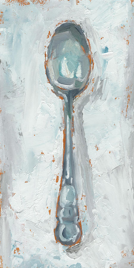 Impressionist Flatware I #1 Painting by Ethan Harper
