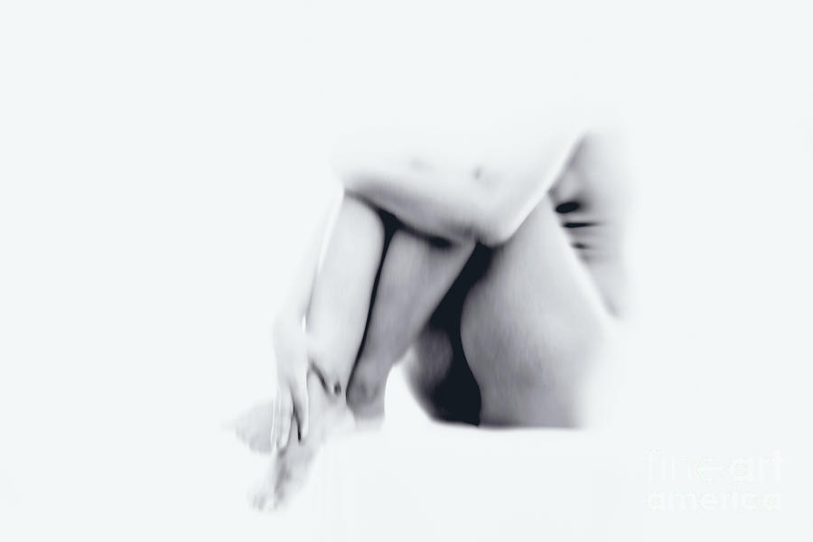 Impressionist nude figure of woman #1 Photograph by Kiran Joshi