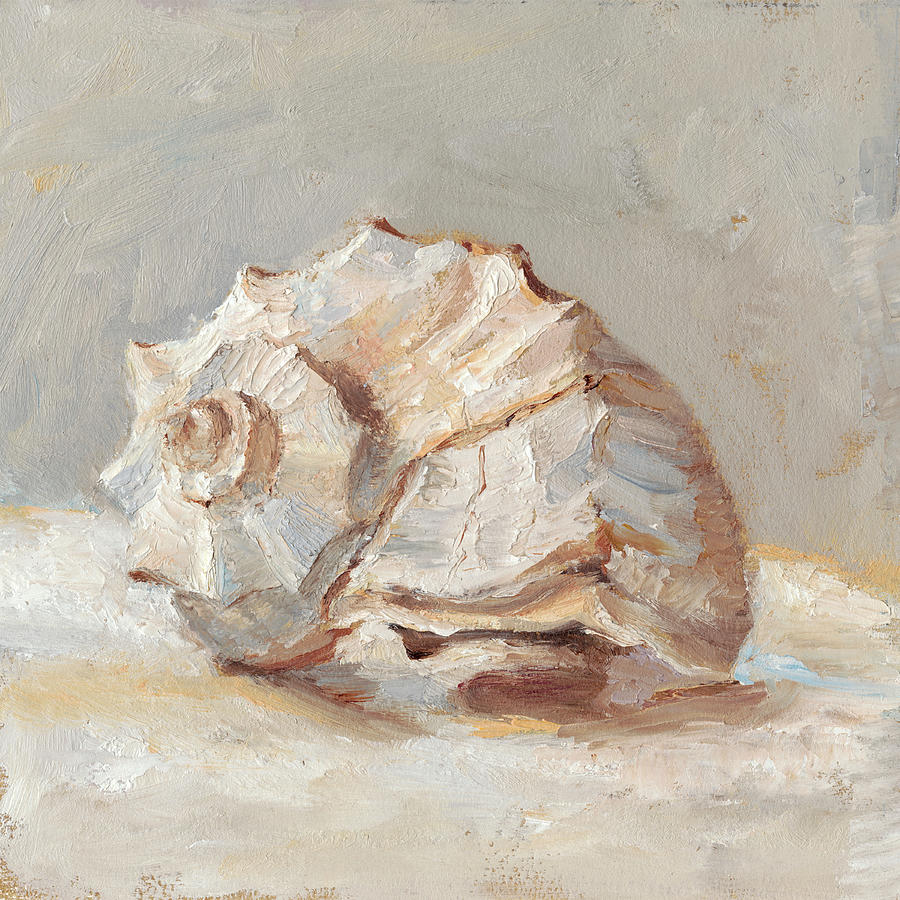 Impressionist Shell Study II #1 Painting by Ethan Harper