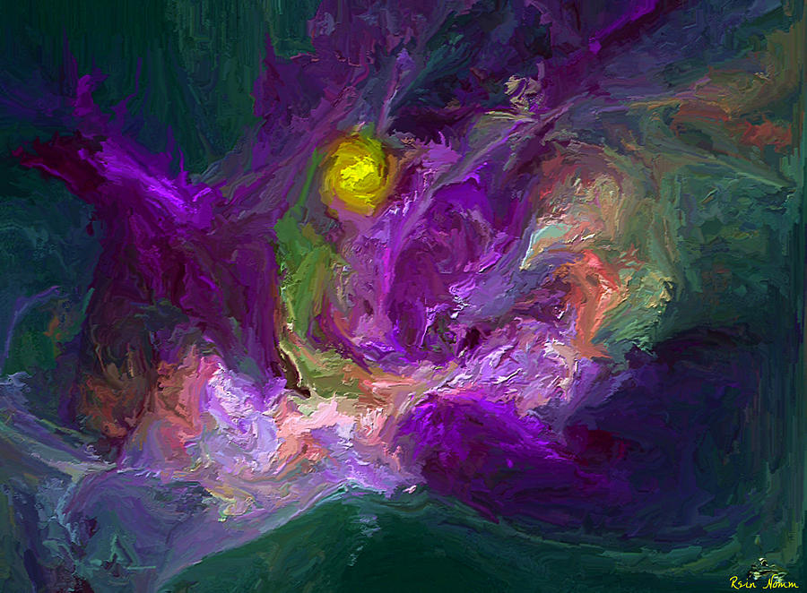 In the Purple #1 Digital Art by Rein Nomm