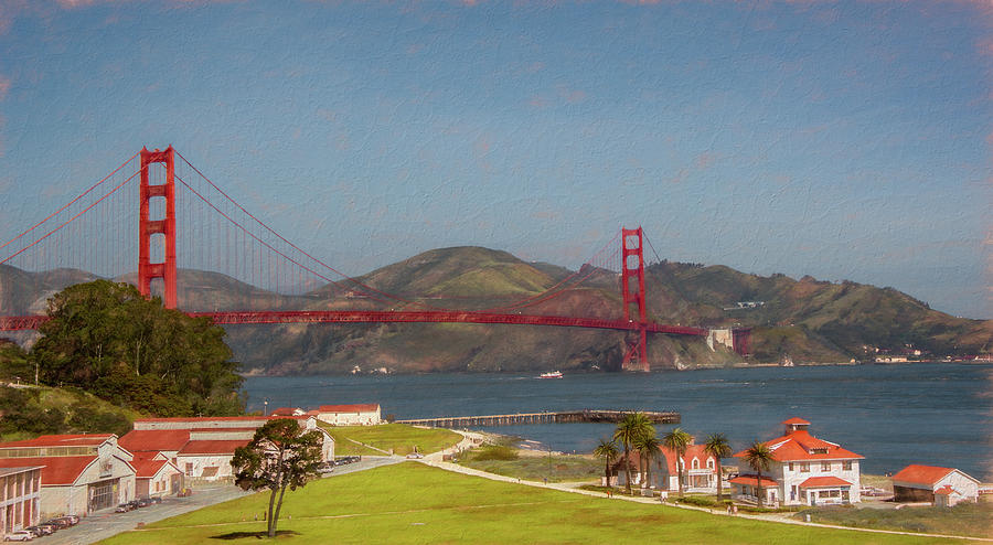 In the Shadow of the Golden Gate #2 Photograph by Marcy Wielfaert