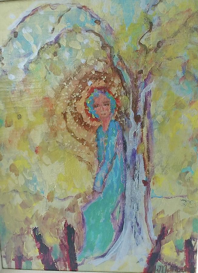 Female Figure Painting - In The Sunshine State #1 by Norma Malerich