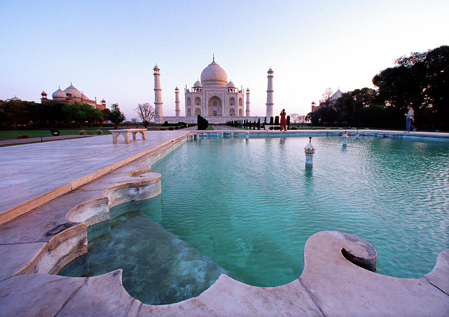 India, Agra, Taj Mahal #1 Digital Art by Stefano Amantini
