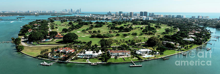 Indian Creek Island Aerial Photograph by David Oppenheimer - Pixels