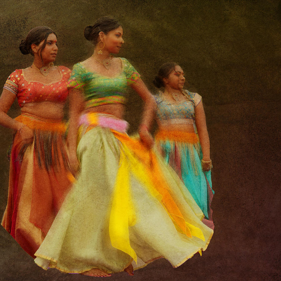 Paris Photograph - Indian Dancers #1 by Isabelle Dupont