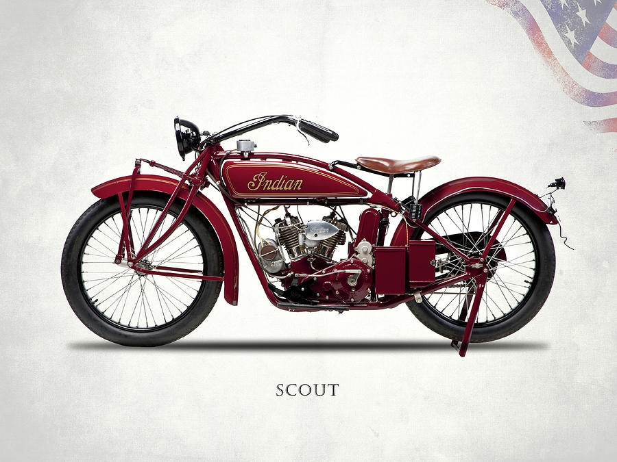 Transportation Photograph - The Scout 1924 by Mark Rogan