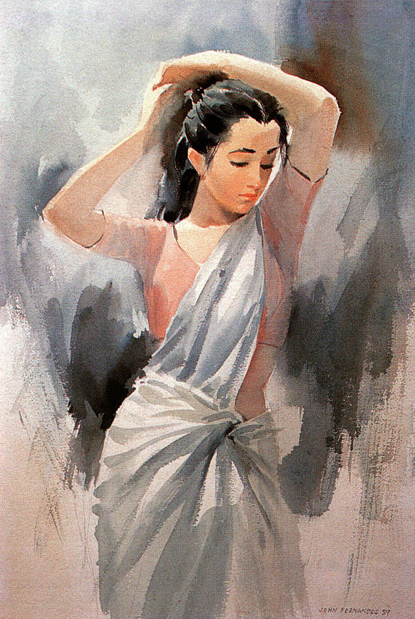 Woman Canvas Painting at PaintingValley, indian women oil painting HD  wallpaper | Pxfuel