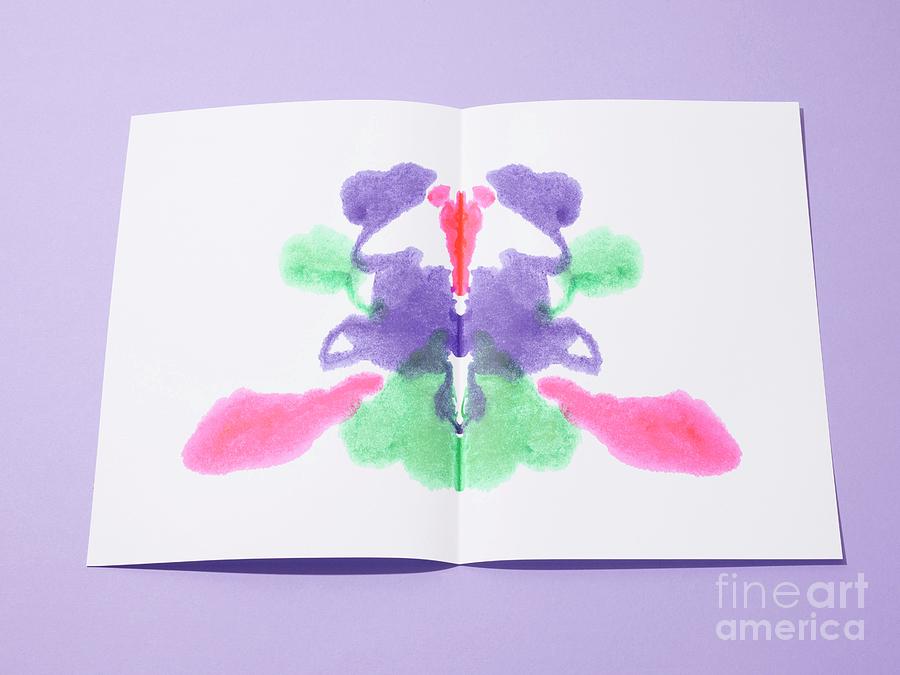 Inkblot #1 Photograph by Science Photo Library