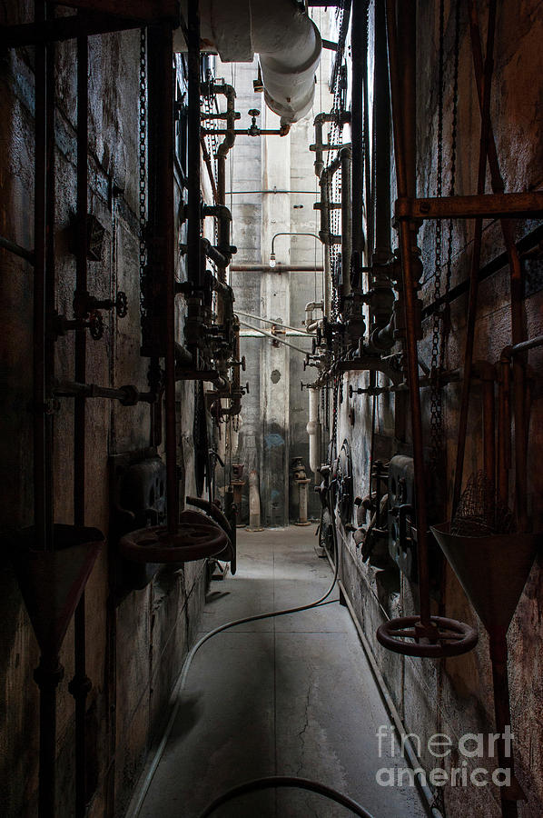 Interior Of Historic Steam Plant In GeorgeTown, Seattle Photograph By ...