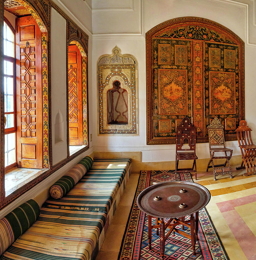 Interiors Of Beiteddine Palace, Beit Photograph by Panoramic Images ...