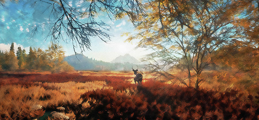 Into the Wild - 07 #1 Painting by AM FineArtPrints