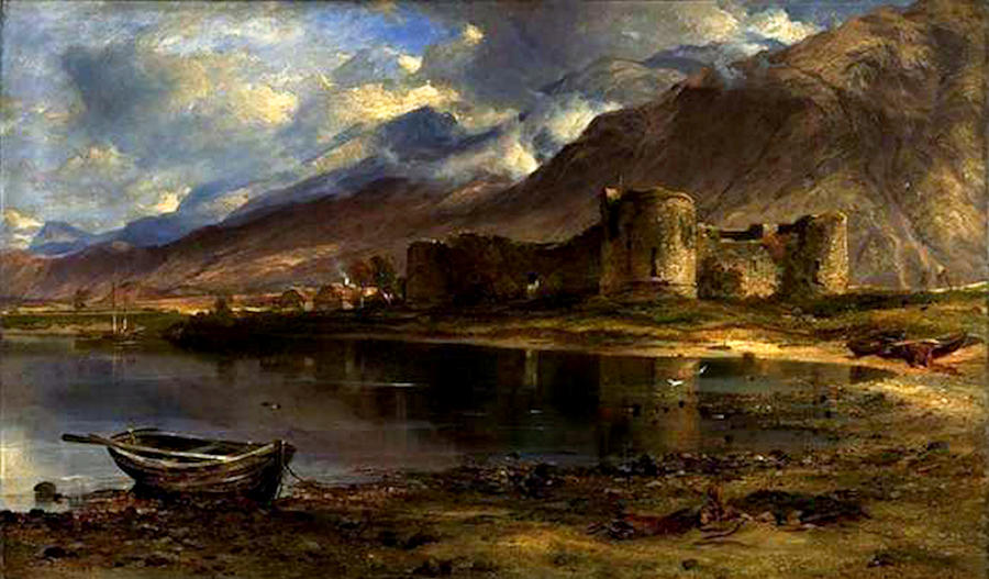 Horatio Mcculloch Painting - Inverlochy Castle #1 by Horatio McCulloch