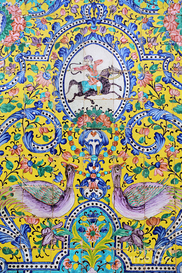 Iran, Tehran, Golestan Palace #1 Photograph by Tuul & Bruno Morandi
