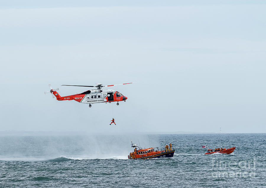 Irish Coast Guard #1 Photograph by Jim Orr