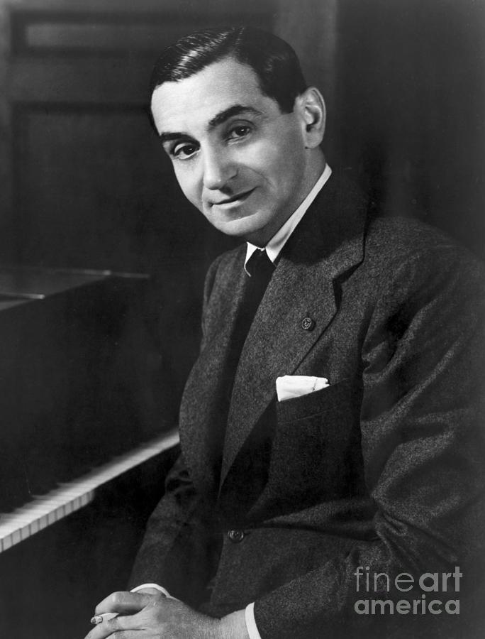 Irving Berlin At The Piano Photograph by Bettmann