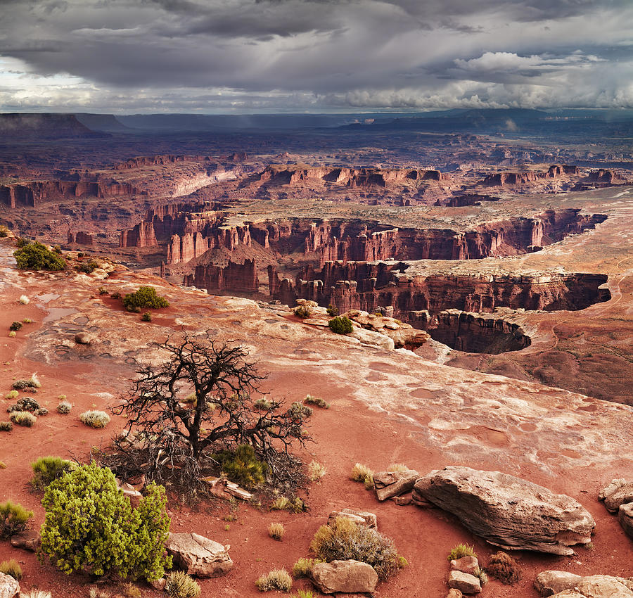 Landscape Photograph - Island In The Sky, Canyonlands National #1 by DPK-Photo