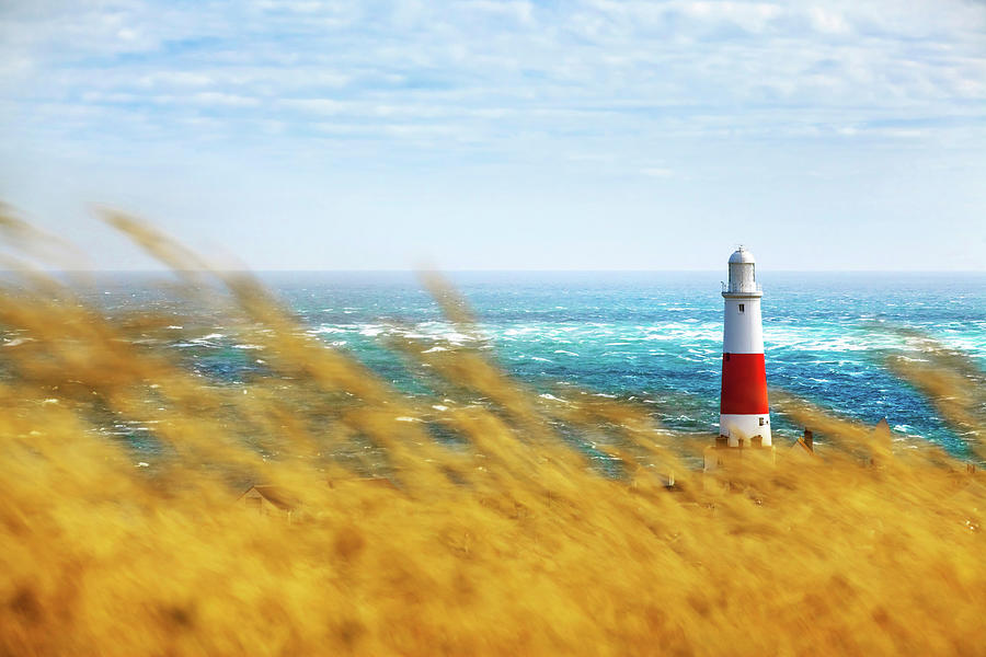 Isle Of Portland Lighthouse, England #1 Digital Art by Maurizio Rellini