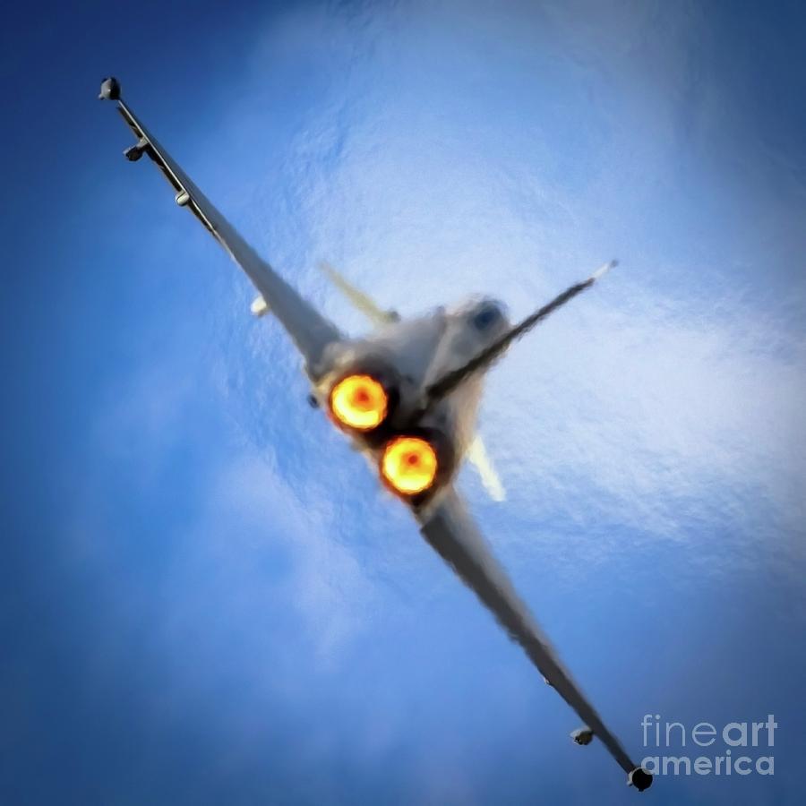 Italian Air Force Eurofighter Typhoon In Flight #1 Photograph by Photostock-israel/science Photo Library